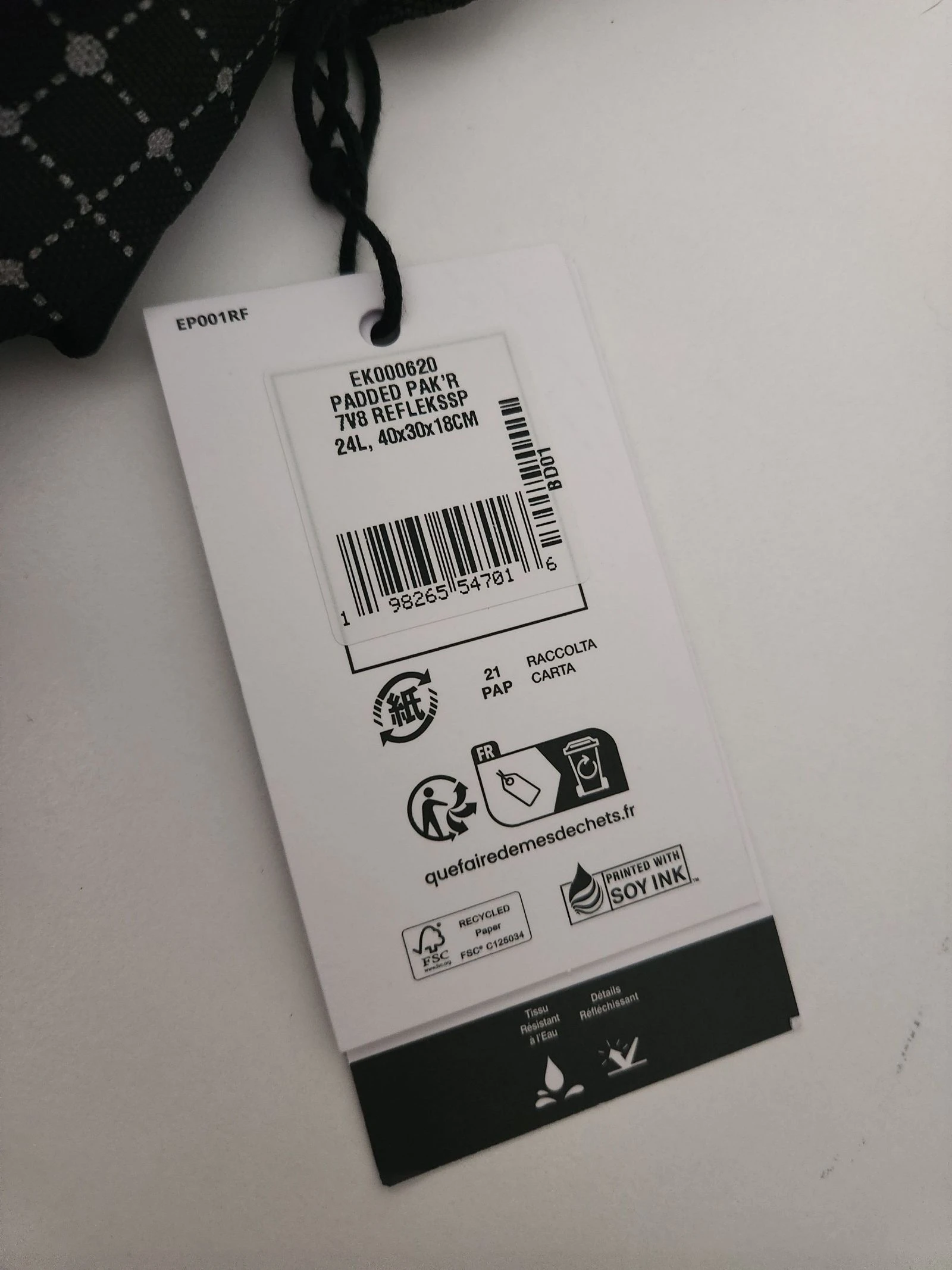 Mochila EASTPAK acolchoada par'k – photo 5